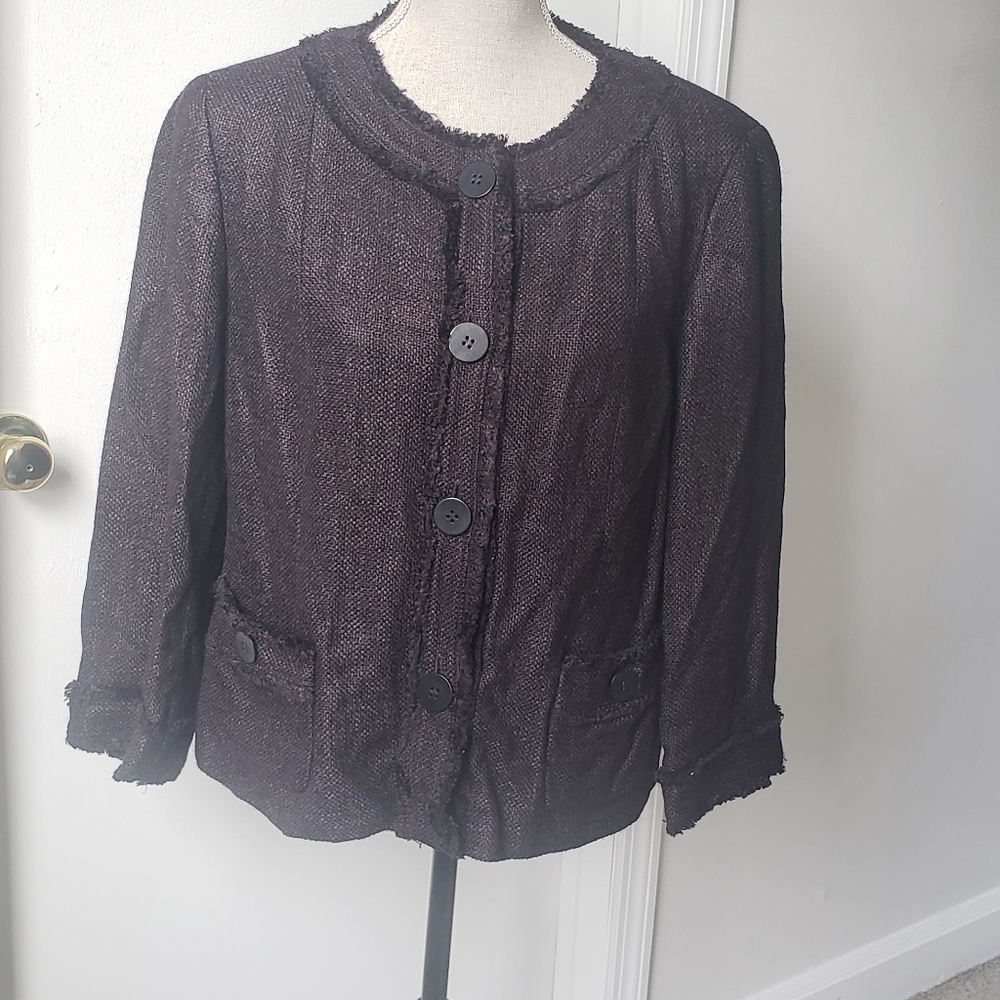 Lafayette 148 NY black suit jacket blazer